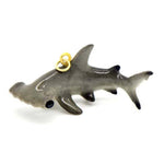 3D Porcelain Hammerhead Shark Shaped Ceramic Pendant Necklace | DOTOLY