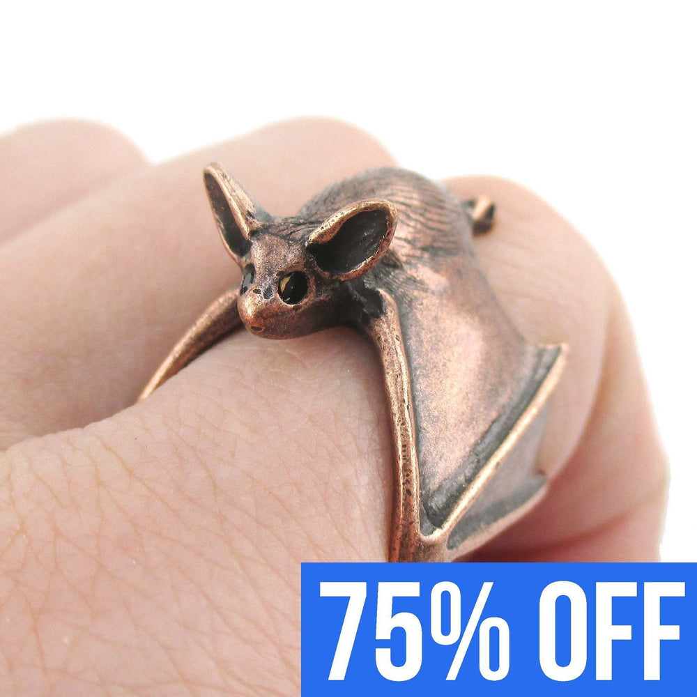 3d-adjustable-bat-shaped-unisex-animal-ring-in-copper