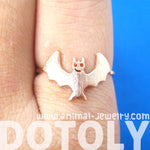 Adorable Bat Shaped Animal Themed Ring in Rose Gold Size 6 | DOTOLY | DOTOLY