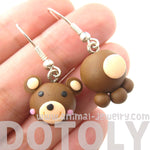 Adorable Teddy Bear Themed Polymer Clay Dangle Earrings | DOTOLY | DOTOLY