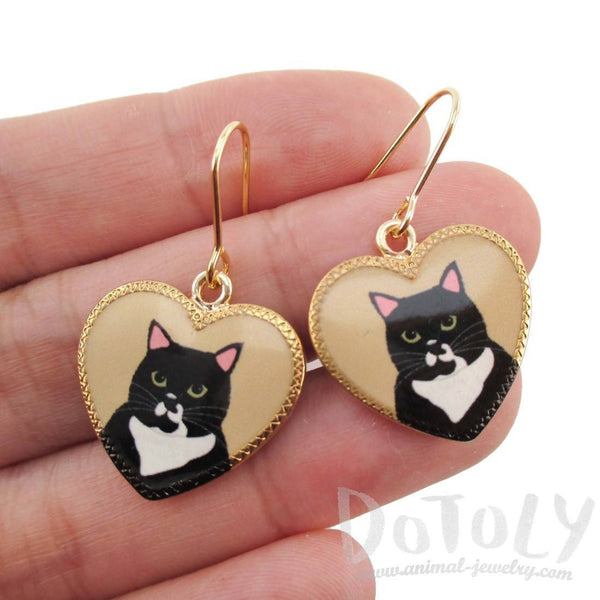 Tuxedo cat jewelry discount