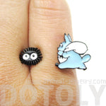 Chuu Totoro and Dustbunnies My Neighbor Totoro Ring