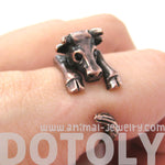 Cow Bull Shaped Animal Wrap Around Ring in Copper | Animal Jewelry