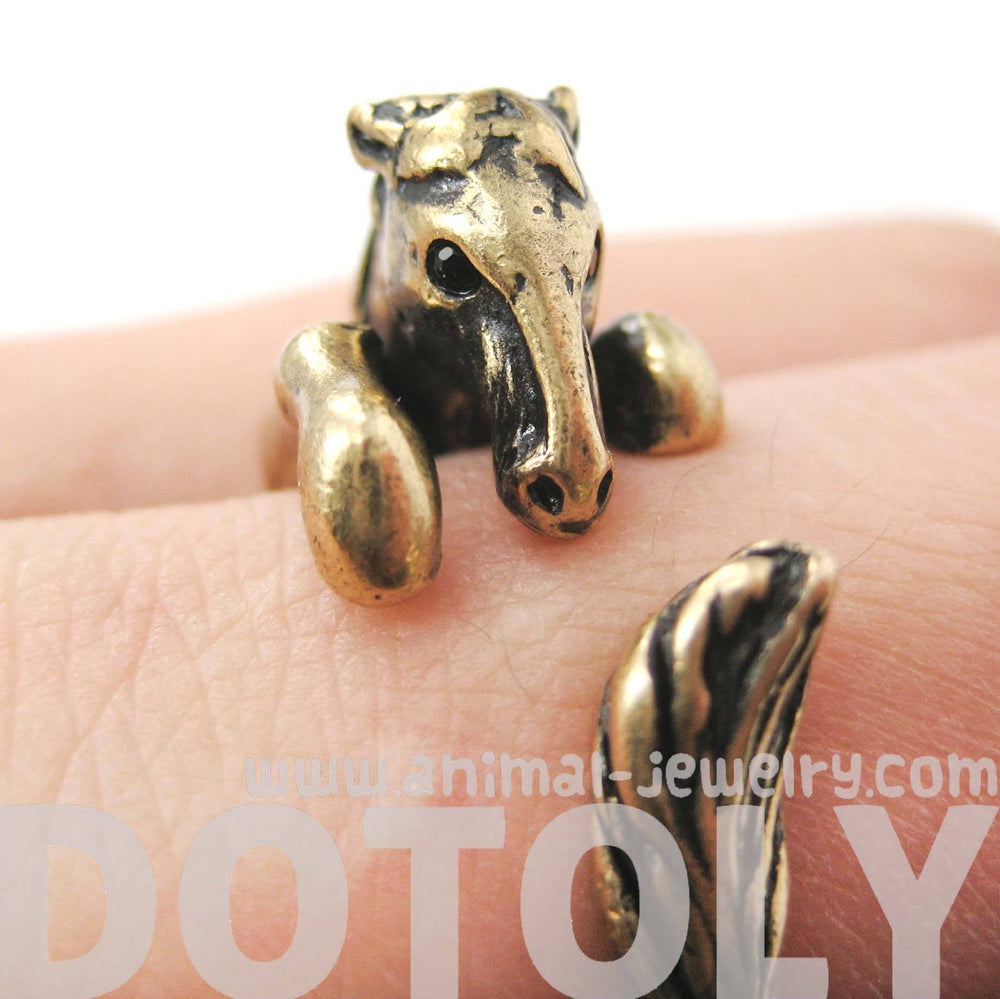 detailed-horse-pony-animal-wrap-around-ring-in-brass-size-4-to-9-available