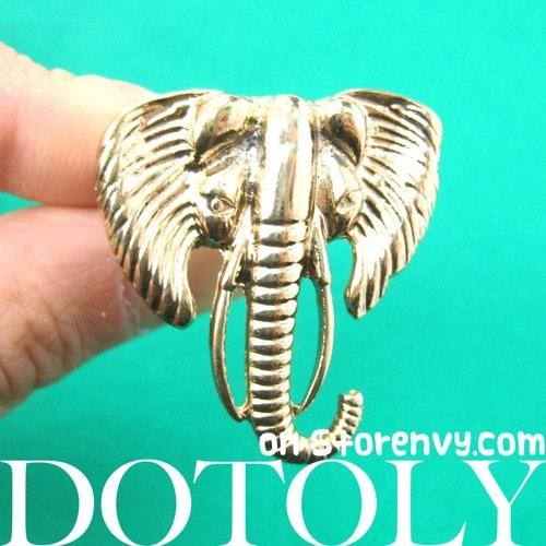 antique-large-elephant-animal-ring-in-gold-size-7-only