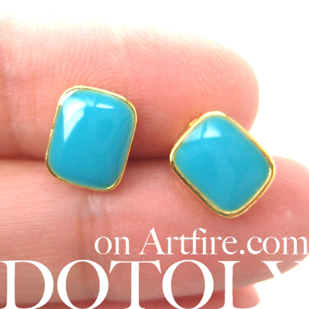 small-rectangular-turquoise-blue-on-gold-stud-earrings-simple-and-cute