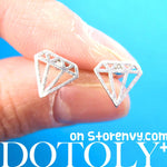 diamond-shaped-stud-earrings-in-silver