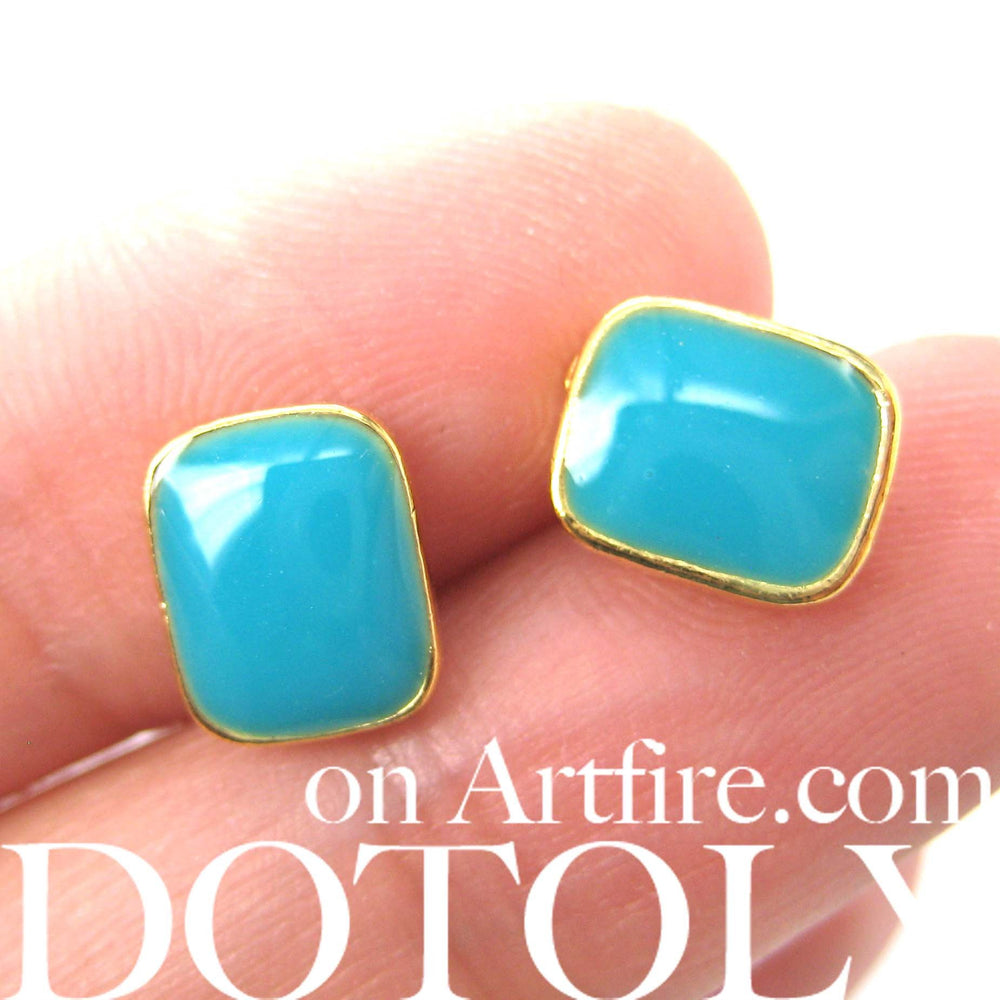 small-rectangular-turquoise-blue-on-gold-stud-earrings-simple-and-cute