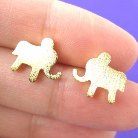 simple-elephant-animal-stud-earrings-in-gold-with-sterling-silver-earring-posts