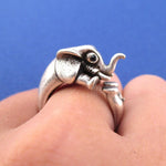 Elephant Lover Animal Ring Jewelry Set in Silver | SALE | DOTOLY
