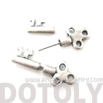 fake-gauge-earrings-antique-key-shaped-faux-plug-stud-earrings-in-silver