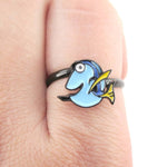 Finding Dory Blue Tang Fish Shaped Adjustable Ring | DOTOLY | DOTOLY