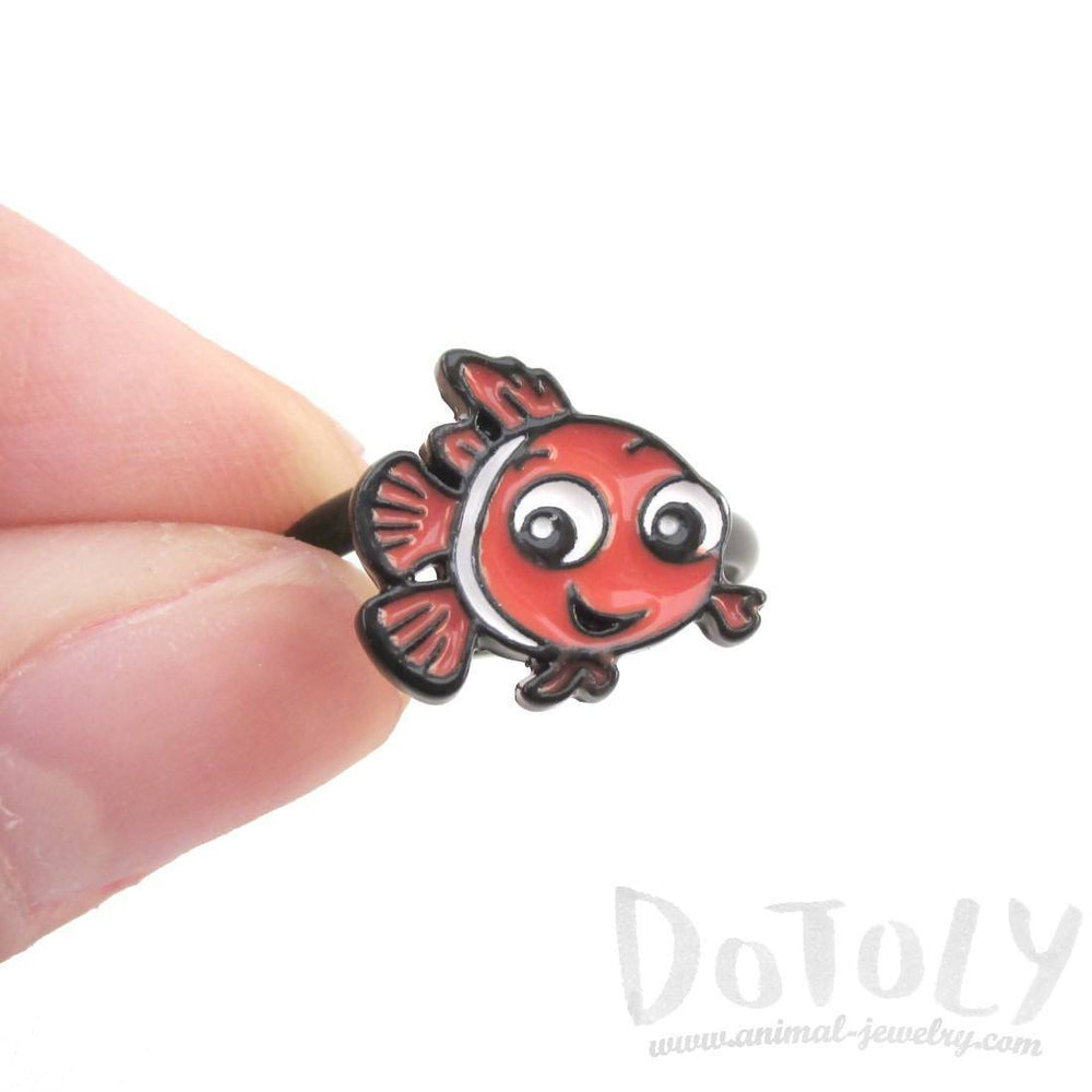 Finding Dory Nemo Clown Fish Shaped Adjustable Ring | DOTOLY | DOTOLY