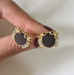 Crab Shaped Cancer Zodiac Ocean Inspired Stud Earrings in Rose Gold | DOTOLY