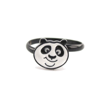 Kung Fu Panda Po Bear Shaped Adjustable Ring | DOTOLY | DOTOLY