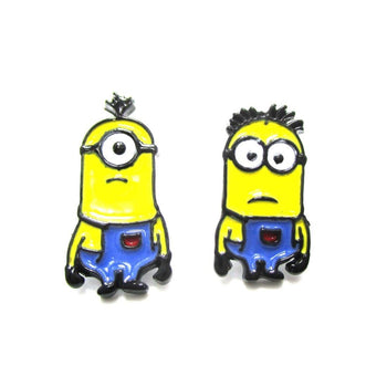 Minions From Despicable Me Mix and Match Stud Earrings | DOTOLY | DOTOLY