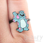 Monsters Inc Sullivan Mike Shaped Adjustable Ring | DOTOLY | DOTOLY