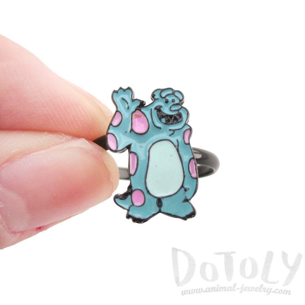 Monsters Inc Sullivan Mike Shaped Adjustable Ring | DOTOLY | DOTOLY