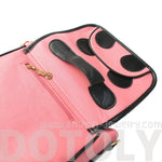 Panda Teddy Bear Animal Themed Cross body Shoulder Bag in Pink for Women | DOTOLY