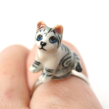 porcelain-ceramic-adorable-kitty-cat-animal-adjustable-ring-handmade