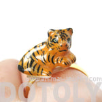 porcelain-ceramic-baby-tiger-animal-shaped-adjustable-ring-handmade