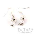 Porcelain Koala Bears Shaped Ceramic Animal Dangle Earrings | Handmade