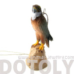 Realistic Eagle Hawk Bird Animal Plastic Pendant Necklace | Animal Jewelry | DOTOLY
