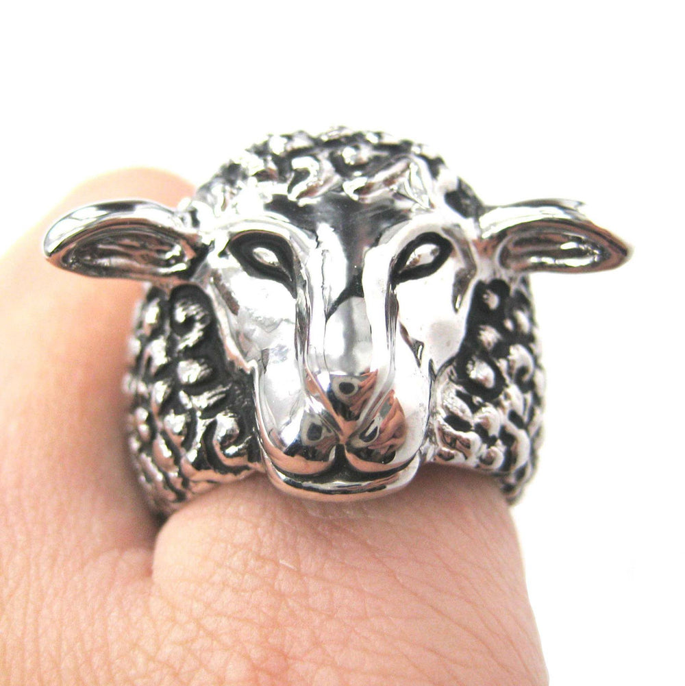 realistic-sheep-lamb-animal-adjustable-ring-in-silver-animal-jewelry