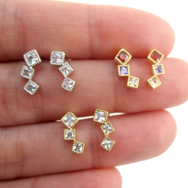 Small climber earrings 2025