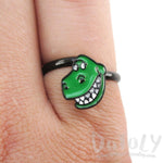 Toy Story Inspired Green Dinosaur Rex Shaped Adjustable Ring | DOTOLY | DOTOLY