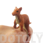3D Kangaroo Figurine Shaped Animal Wrap Ring for Kids | US Size 4 to 6 | DOTOLY