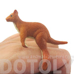 3D Kangaroo Figurine Shaped Animal Wrap Ring for Kids | US Size 4 to 6 | DOTOLY