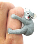 3D Koala Bear Figurine Shaped Animal Wrap Ring for Kids | US Size 3 to 5 | DOTOLY
