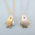 3D Little Penguin Shaped Arctic Animal Pendant Necklace | DOTOLY