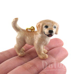Golden Retriever Puppy Jewelry Necklace by DOTOLY