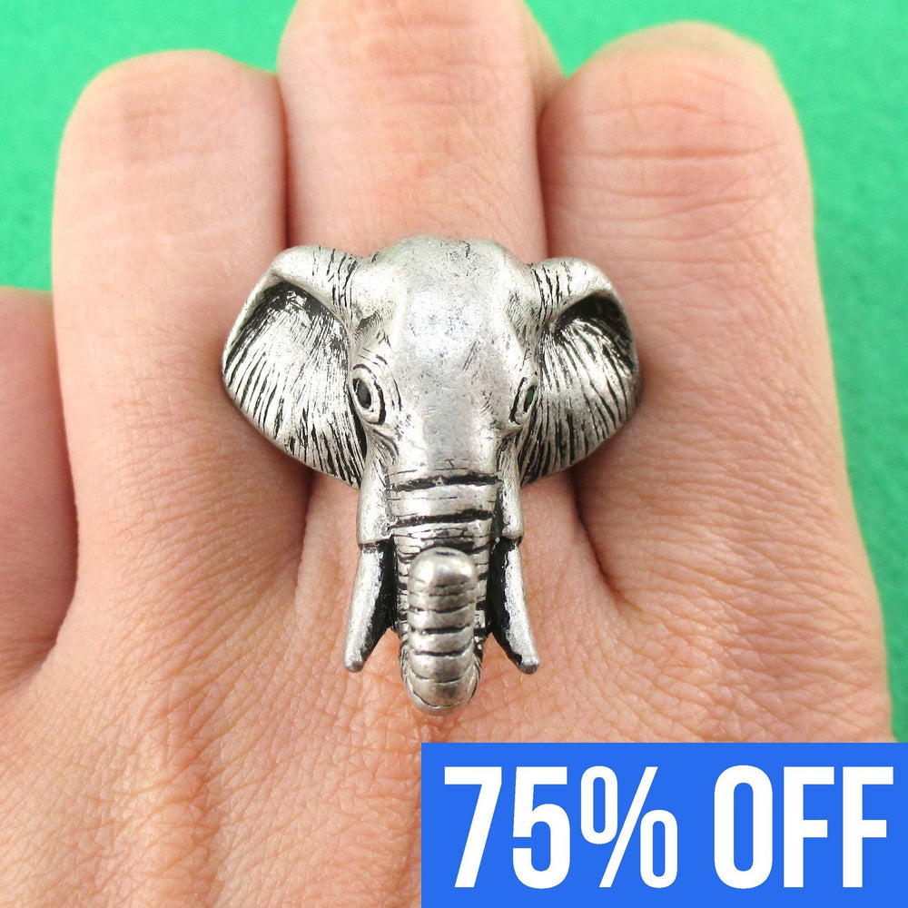 adjustable-elephant-animal-ring-for-men-and-women-in-silver
