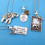 elephant-themed-4-piece-necklace-bundle-set-in-silver