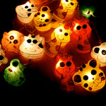 Mixed Animal Shaped Handmade Mulberry Paper String Light Lanterns | DOTOLY