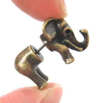 fake-gauge-earrings-elephant-animal-plug-earrings-in-brass