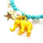 elephant-charm-animal-stretchy-bracelet-in-bright-yellow
