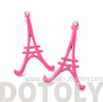 large-eiffel-tower-shaped-paris-france-travel-stud-earrings-in-pink