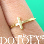 classic-cross-shaped-sideways-bar-shaped-ring-in-gold-size-6-only