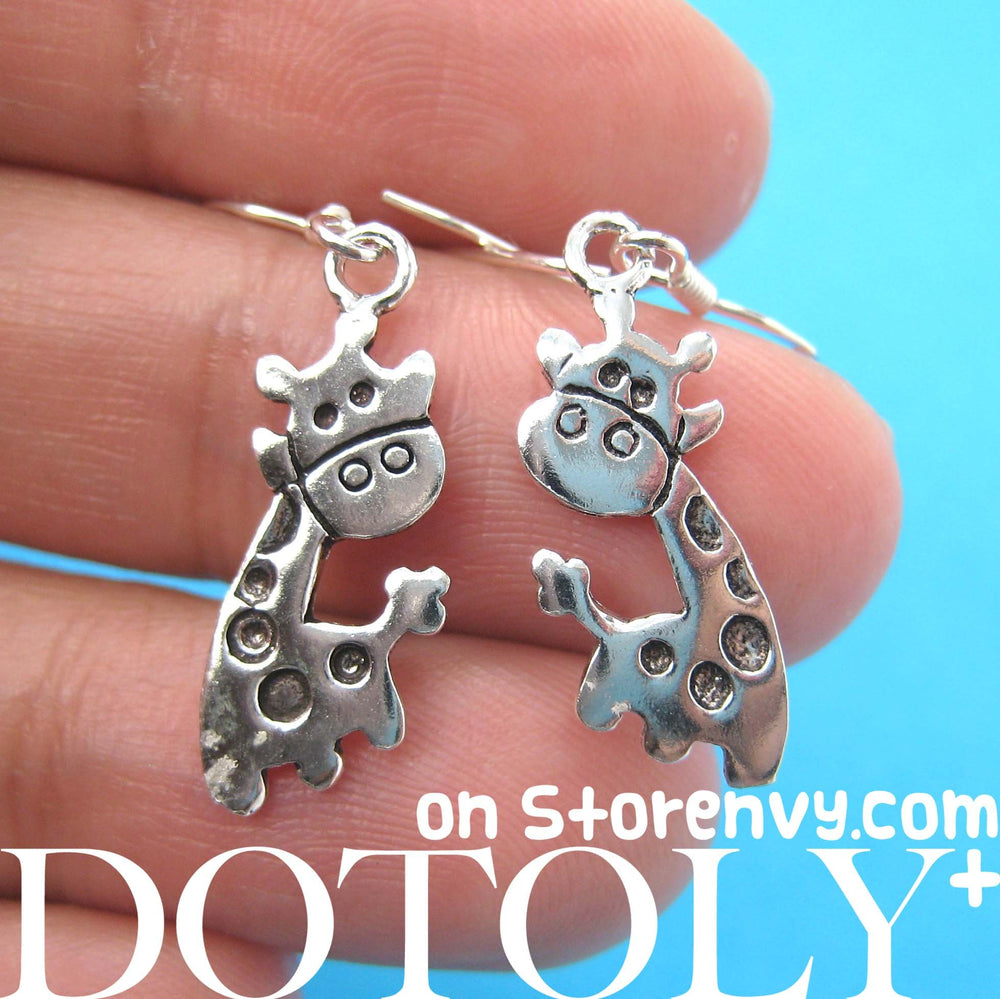 cute-giraffe-shaped-animal-dangle-earrings-in-sterling-silver
