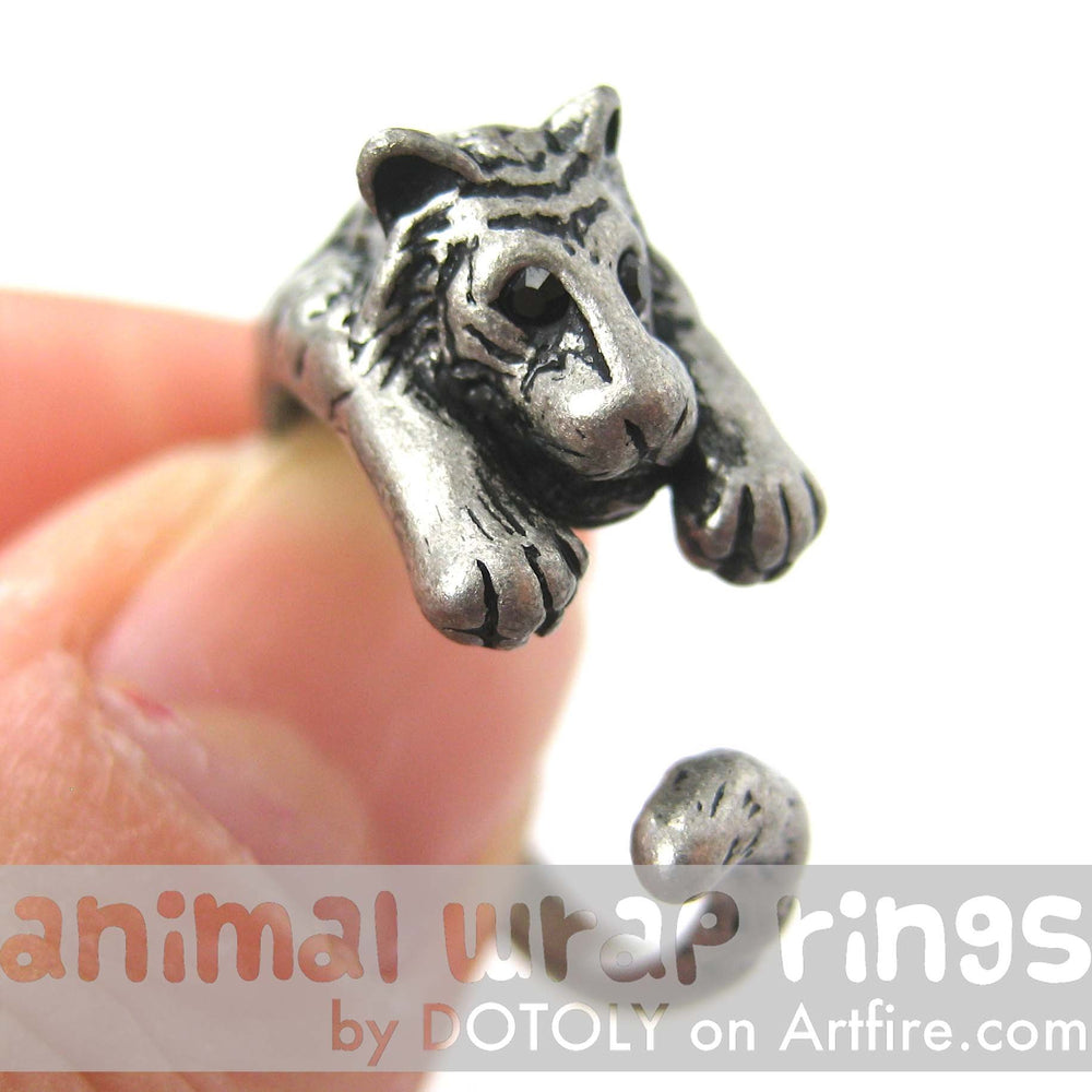 realistic-tiger-animal-wrap-ring-in-silver