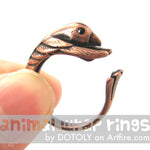 Hummingbird Bird Animal Wrap Around Ring in Copper - Sizes 4 to 9 Available | DOTOLY