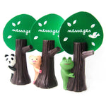 Adorable Piglet Pig Hide & Seek Animal Photo Stand Memo Holder | DOTOLY