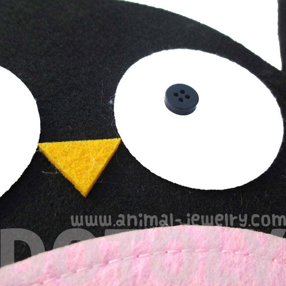Adorable Baby Owl Shaped Animal Themed Cross Body Bag for Kids in Felt | DOTOLY