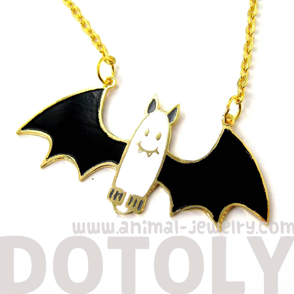 Adorable Bat Shaped Animal Cartoon Pendant Necklace | Limited Edition | DOTOLY