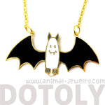 Adorable Bat Shaped Animal Cartoon Pendant Necklace | Limited Edition | DOTOLY