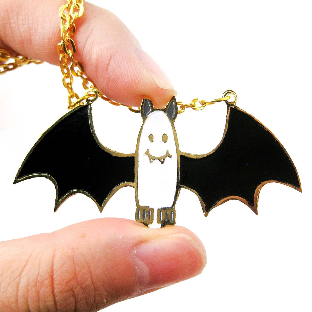 Adorable Bat Shaped Animal Cartoon Pendant Necklace | Limited Edition | DOTOLY